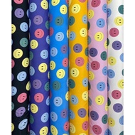 Italian Silk With A Smiling Smile Pattern Width 60 Inches Each Yard Cutting Unit In Yards (1 = 90 Cm