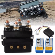 Universal Solenoid Twin Wireless Remote Control Controller Recovery 4x4 12V 500Amp HD Contactor Winc