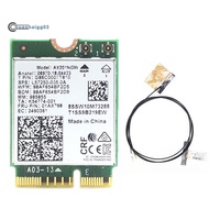 AX201 AX201NGW  Card with 2XAntenna M.2 CNVio2 2.4 Ghz/5Ghz  Card Antenna Accessories