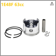 [Seui43] Bộ Ghim Vòng piston xi lanh 48mm 1e48f 48F phù hợp 6300 63cc ks865 Kasei động cơ xăng 2 thì