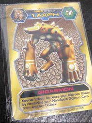 D-tector 數碼暴龍咭 十鬥士 巨岩獸