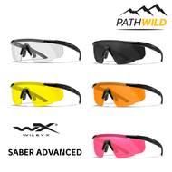 WILEY-X SABER ADVANCED MATTE BLACK FRAME แว่นตา Safety Tactical ปกป้องดวงตา เลนส์ทนต่อแรงกระแทก