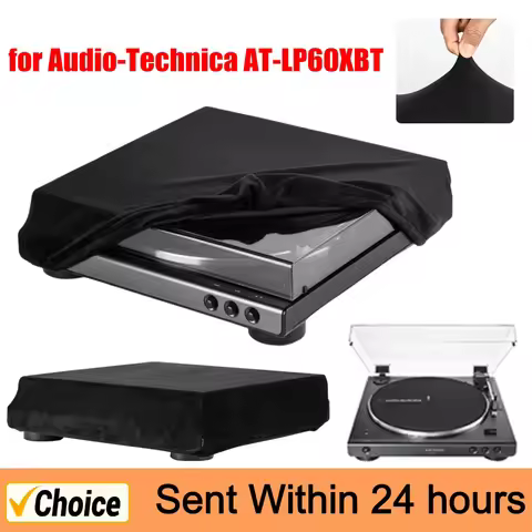 Protective Case Cover Spandex Dustproof Protective Cover Turntable Dust Case Sleeve for Audio-Techni
