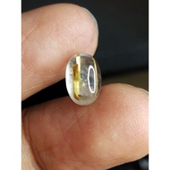 Golden Rutilated Quartznatural 9.8 x 6 x 5 mm 2.85 Ct Original NTD Crystal Gold Hair Amethyst Code 2