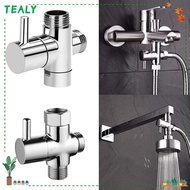 TEALY Diverter Valve Fixed Spray Head Diverter Shower Head Diverter Valve Hand Held Showerhead G 1/2