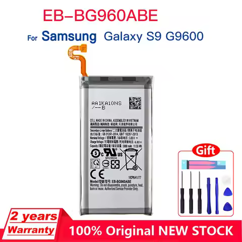Genuine Brand New EB-BG960ABE Battery For Samsung Galaxy S9 G9600 S9Plus G9650 S9+ G965F Batteries E