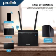 Prolink Modem WiFi 4G+ LTE AC1200 Wireless Router l CAT6 300Mbps