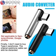 MYROE Typec To 3.5mm Audio Adapter High Quality Audio Converters 3.5MM For Huawei Mobile Phones