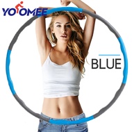 Yoomee Removable Hula Hoops for Adults8 Detachable Sections Hula Hoops for Exercise WeightedProfessi