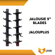 Jalousie Jalouplus 5 Blades for Louver Window 1 Pair