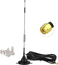 SUPERBAT 4G LTE Antenna 7dbi 698-2700MHZ Magnetic Base SMA Male Antenna Compatible with 4G LTE Route