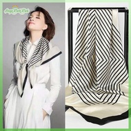 [ERHK-t] 90*90cm Women Printed Square Satin Silk Scarf Shawls Headscarf Neckband Ribbon Neckties new
