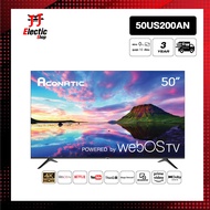 Aconatic ทีวี 50 นิ้ว LED 4K HDR WebOS TV (WEE 2.0) รุ่น 50US200AN Smart TV สมาร์ททีวี ระบบปฏิบัติการ WebOS (รับประกัน 3 ปี)