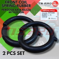(Pair) Perodua Axia Bezza Myvi D20N Genuine Front Coil Spring Rubber Insulator Getah 48157-BZ060