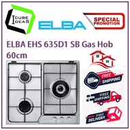 ELBA EHS 635D1 SB Gas Hob 60cm