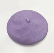 【ZOII 佐壹 】85%羊毛挺版貝蕾帽  薰衣草紫- - -已縫BB夾