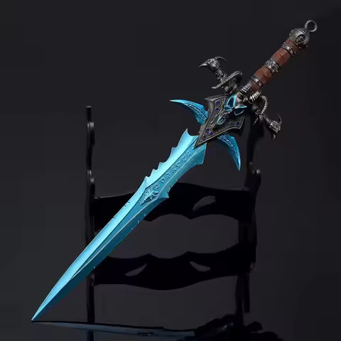 30cm World of Warcraft Weapon Frostmourne Nerzhul The Lich King Game Peripheral Metal Game Katana Sa