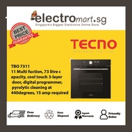 Tecno 11 Multi-function Upsized Capacity Oven with Pyrolytic Self-Cleaning