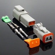 5 set DT conector DT06-2S/DT04-2P 2P 3P 4P 6P 8P 12P waterproof electrical connector for car motor t