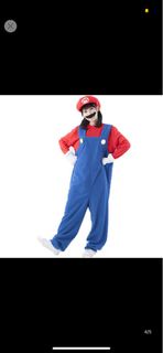 全新Mario工人褲套裝  party dress code!!