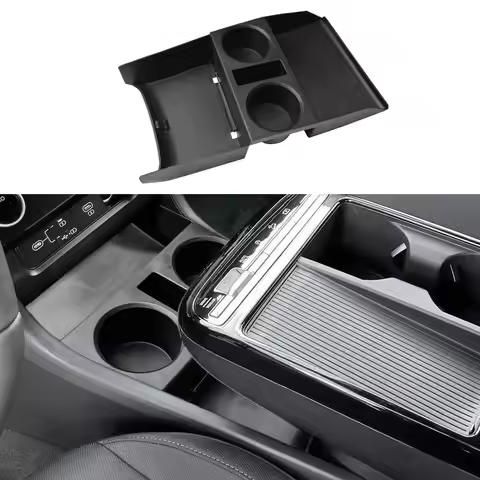 For Hyundai Tucson NX4 2025 2026 Car Central Console Organizer Floor Storage Box Lower Tray Cup Hold