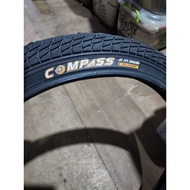 BICYCLE TUBE AND TIRE 18X1.75 COMPASS TIRE,TUBE BLACK CAT
