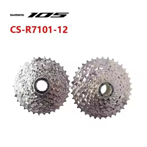 SHIMANO 105 CS-R7101-12 R7100 Cassette 12s Bicycle Cassette Freewheel K7 For Road Bike 11-34T/11-36T