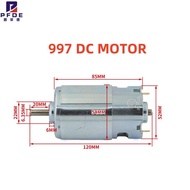 997 DC motor  high torque, high power ,adjustable speed, CW CCW for lawn mowers, lathe bench drills,