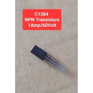 C1384 (NPN Transistors) 1Amp/60Volt