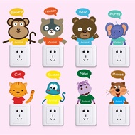 IJN WALL STICKER KITCHEN TURN ON OFF SWITCH WALL STICKER 1 SET 30x60 ANIMAL