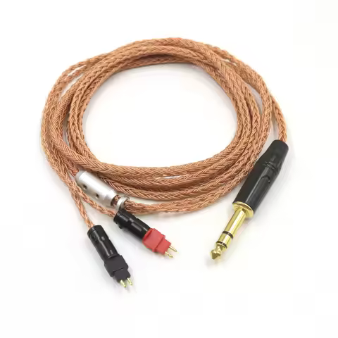 Upgrade 4.4mm 6.5 xlr 3.5 stereo16 Core Earphone Cable For Sennheiser HD580 HD600 HD650 HD25 HD660S 