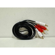 2 RCA to 2 RCA 1.5M Cable 2 to 2 Audio Cable/ 1.5 Meters long RCA to RCA