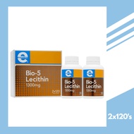 EUROBIO Bio-5 Lecithin 2x120s (Exp: 5/2027)