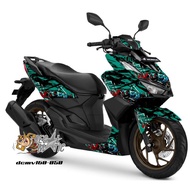 Decal Stiker Full Body Vario 160 New Honda Click 160 Grafis 50-56