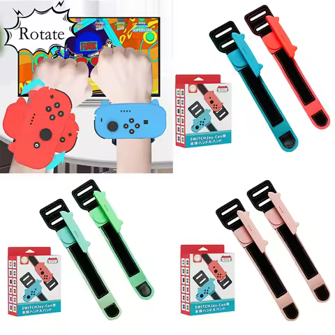 Switch Rotatble Dance Strap Wrist Band For Nintendo Switch OLED Just Dance Accessories for Joy-Con A