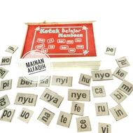 Children's creativity toys, Children's Educational Toys / Reading Learning Box / Wooden Puzzle Toys 