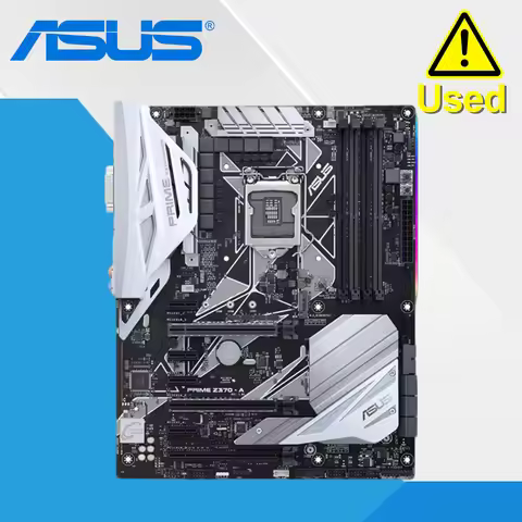 ASUS PRIME Z370-A LGA1151 DDR4 DP HDMI DVI M.2 USB 3.1 ATX Motherboard