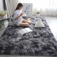 Fluffy Living Room Bedroom Rug Pink