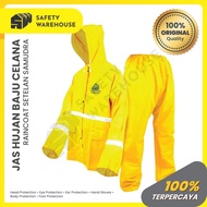 Raincoat Set Adult Raincoat Safety Samudra Gosave Yellow
