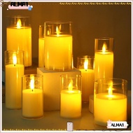 ALMA Electronic Flameless Candles Party LED Decoration Light Flickering Wick