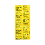 Hevit-c HEVIT C VITAMIN C 500mg 10 Tablets Supplements Meet VITAMIN C Needs