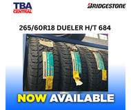 TIRE (BRIDGESTONE) 265/60R18 DUELER H/T 684 QR3887026