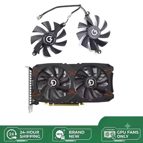 Cooling Fan Fo PELADN RX 5500XT RX 580 8G 2048SP RX550 Graphics Card 85MM 4PIN GPU Fan