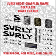 Bike frame decal set for Surly Ghost Grappler