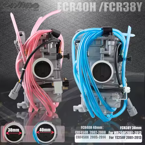 Motorcycle Carburetor FCR 38 40 38mm 40mm Slant Side Carburetor For CRF450R X WR250F YZ250F WR 250F 