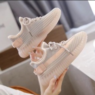 2024 Spring 350 Coconut Shoes Jelly Female Flying Woven Sports Leisure Running Student Net Shoes Trendy 4.18