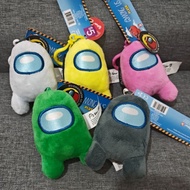 10cm Among Us Soft Plush Toys Among Us Keychain