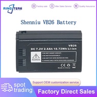 High-Capacity 2600mAh VB26 Battery - Rechargeable for V1 V860III V850III Speedlite Flashguns