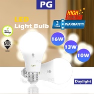 [SIRIM]GE LED light bulb E27 10W/13W/16W/Lampu Mentol Daylight 6500K(Hight Quality)/灯泡