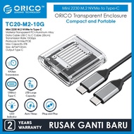ORICO TC20-M2-10G Mini 2230 M.2 NVMe to Type-C 10Gbps SSD Transparent Enclosure -